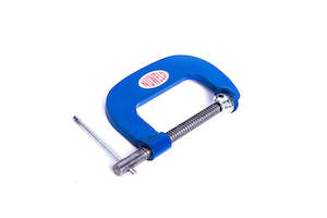 G Clamp: NUWELD STANDARD G CLAMP 100MM (4") STEEL H/DUTY