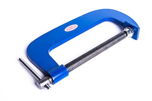 G Clamp: NUWELD STANDARD G CLAMP 300MM (12") STEEL H/DUTY