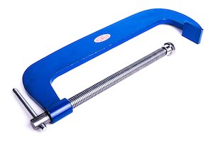 G Clamp: NUWELD STANDARD G CLAMP 350MM (14") STEEL H/DUTY