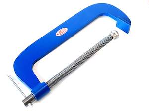 G Clamp: NUWELD STANDARD G CLAMP 400MM (16") STEEL H/DUTY