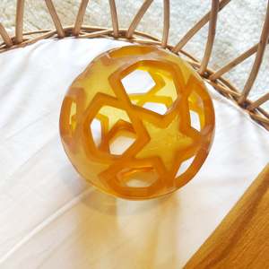 Hevea Natural Baby Toys: Hevea Star ball