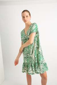 Mural Dress | Verdant Print