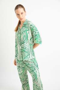 Fallon Shirt | Verdant Print