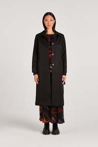OTTIE TRENCH COAT | BLACK