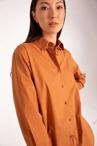 Sale Tops: DECEIVE SHIRT | RUST