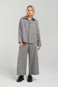 ATLAS JACKET | BLACK STRIPE