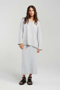 Ss25 Kitwear Collection: JUNO SWEATER | DOVE