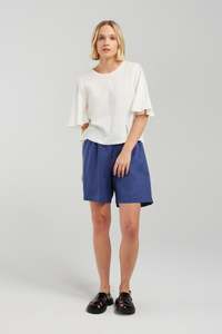 Linen Lovers: RESOLVE SHORT | DENIM