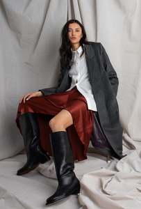 PEARL COAT | CHARCOAL