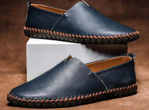 Shoes: Marcus | Handmade Italian style Leather Loafers – Comfortable & Stylish