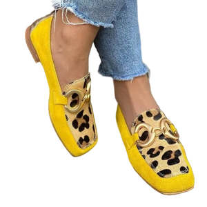 Maria Inspired Stylish Animal Print Loafers for Women with Enhanced Arch Support&hellip;