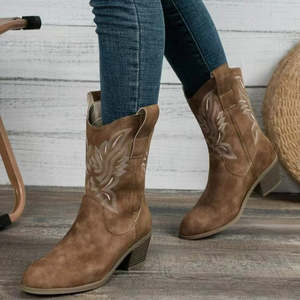 Ryder Collection Women's Cowboy Boots with Timeless Classic Design | Elegan&hellip;