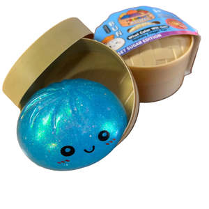Sunnies: Trending Kids Toy Glitter Squishy Steamed Bun