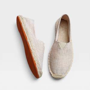 Men's Woven Espadrille Loafers | Comfortable Casual Slip-On Shoes for Warm Weather