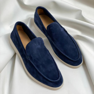 Men's Leather Loafers | Casual Slip-On Brown Shoes