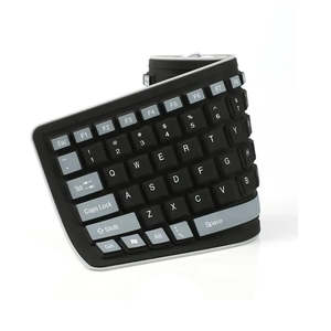 Accessories: Portable Silent Foldable Silicone Keyboard
