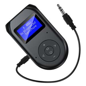 Audio Receiver LCD Bluetooth USB Adapter 5.0