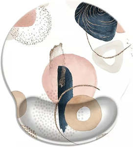 Soft Ergonomic Natural Flowers Mouse Pad