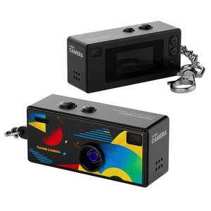 Mini Retro Keychain Camera