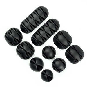 Phone Cable Organiser: 10-Piece Round Cable Protector Kit