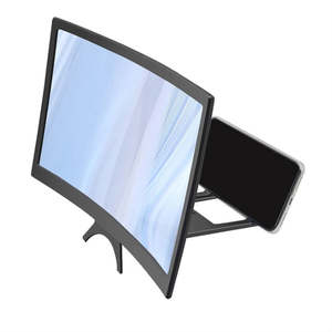 Phone Screen Amplifiers: 12" Curved Mobile Phone Screen Magnifier