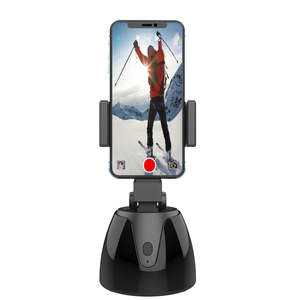 Phone Flashes Selfie Lights: Automatic Smart Selfie Stick 360 Degree Rotation for Mobile Phone