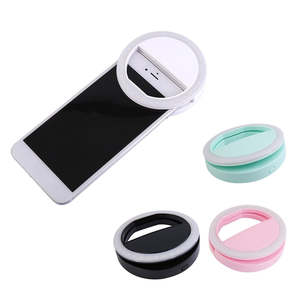 Phone Flashes Selfie Lights: Universal Selfie LED Flash Ring Light