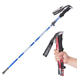 Multifunction Walking Stick Trekking Poles Telescopic Fold Crutches Hiking Stick&hellip;
