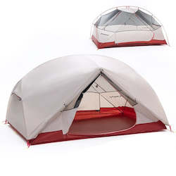 Tents Hammocks: 2 Persons Camping Tent Ultralight 20D 380T Nylon Double Layer Waterproof Backpacking Tent