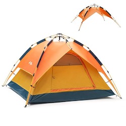 Automatic Tent Outdoor 3-4 Person Camping tent Double-layer Portable Backpacking&hellip;