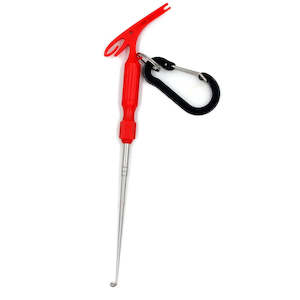 Sports Accessories: MNFT Pen Shape Hook Remover & Quick Knot Tying Tool - 3 in 1 Fishing Multi-Tool