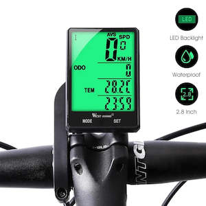WEST BIKING 2.8" Large Screen Bicycle Computer: Wireless & Wired Bike Speedomete&hellip;