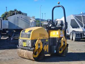 Used Equipment: 2020 Mecalac TV1200 Double Drum Roller