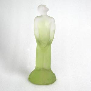 Sculpture: Single Man Looking (Green)