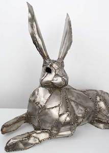 Sculpture: Resting Hare