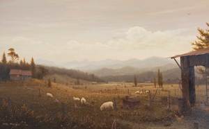 Paintings: Sunday in the Moutere Valley