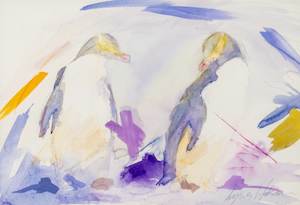 Birds Of A Feather: Untitled - Penguin Duo
