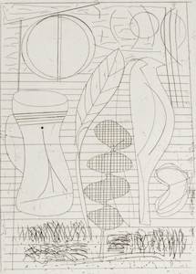 Print: Bird, Vase & Moon (SoFA Series)