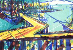 Sold: Port Lithograph