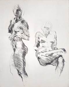 Figure Study - Pair of Figures