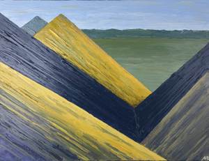 View Art: Mt Elizabeth from Mt Koeti