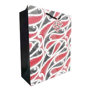 Stationery: Gift Bag Large Māori Design 33×26.5cm