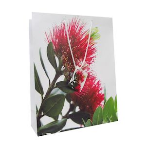 Gift Bag L NZ Pohutukawa 26.5x33x11cm