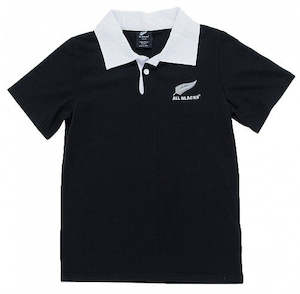 All Blacks Rugby Jersey - White Collar