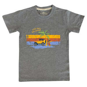 Kid T Shirts: "Chill Out" Grey Marl Kid's T-Shirts