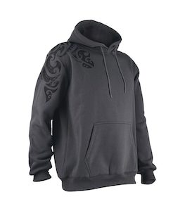 Tattoo Shoulder Unisex Hoodie Charcoal