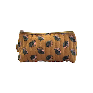 Ali Davies Cosmetic Bag - Mustard Small