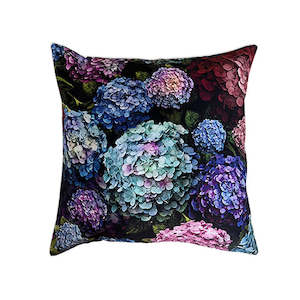 Cushions: Cushion Cover Hydrangea Bouquet
