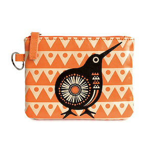 Coin Purses: Retro Kiwi Coin Purse