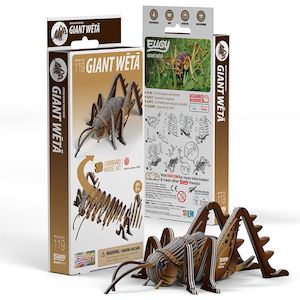 3D Cardboard Model Kit Giant Weta